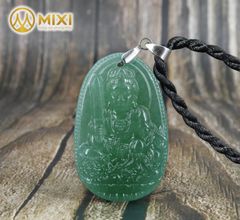 PBM Văn Thù Bồ Tát Thạch Anh Xanh