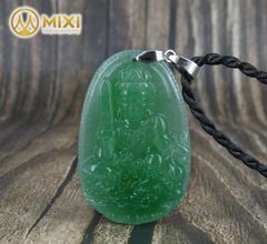 PBM Văn Thù Bồ Tát Thạch Anh Xanh