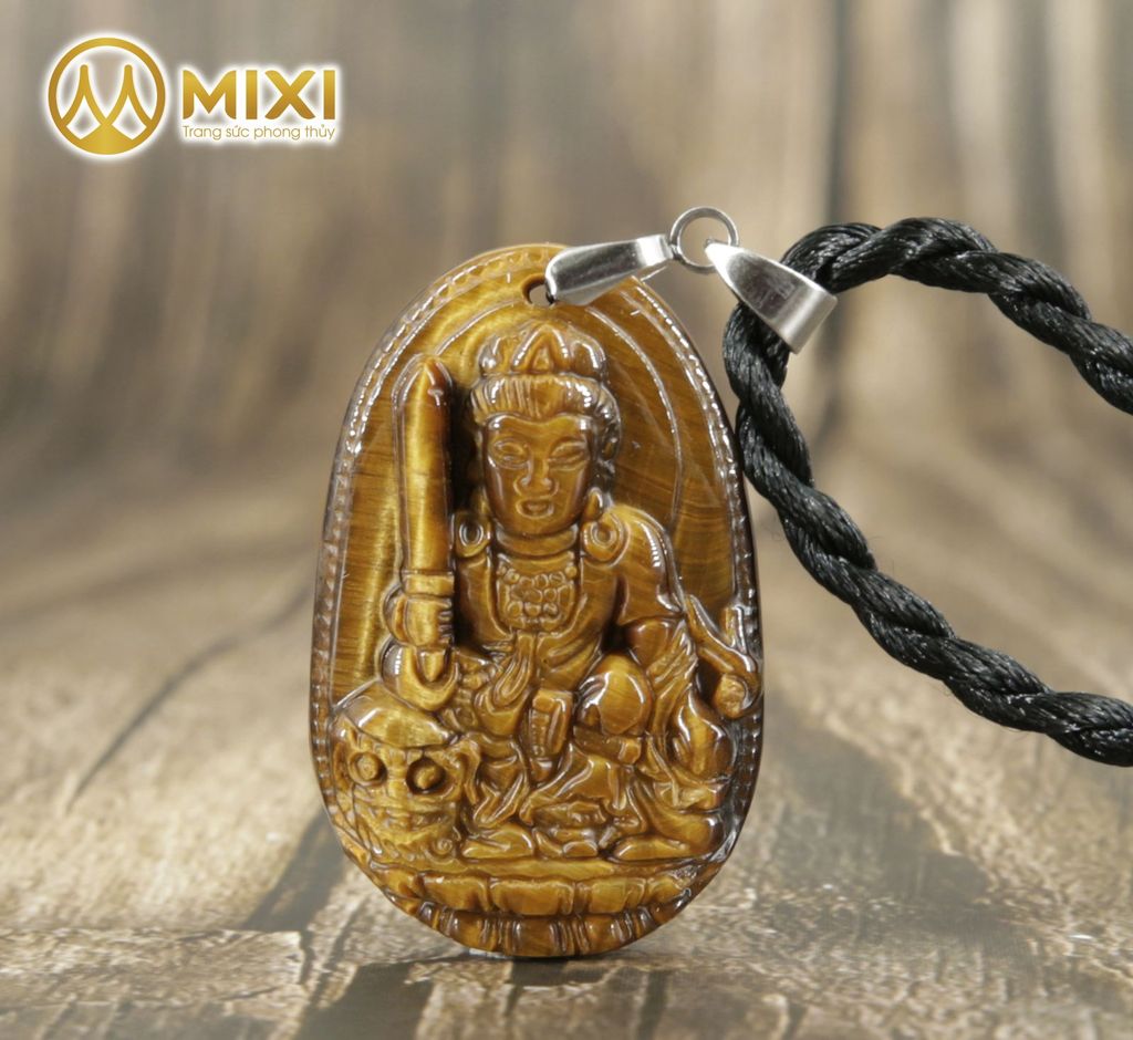 PBM Văn Thù Bồ Tát Mắt Hổ Nâu