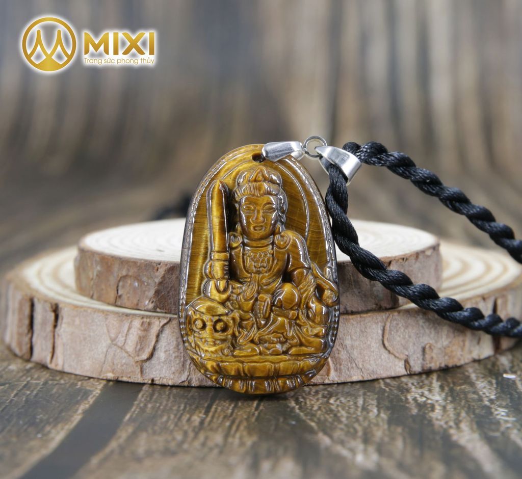 PBM Văn Thù Bồ Tát Mắt Hổ Nâu