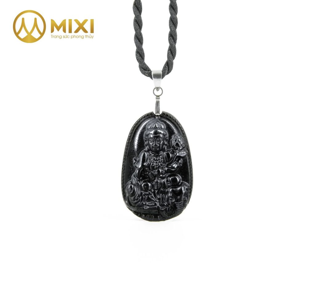 PBM Phổ Hiền Bồ Tát Núi Lửa Obsidian
