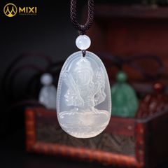 PBM Hư Không Tạng Bồ Tát Mã Não Trắng