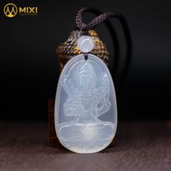 PBM Hư Không Tạng Bồ Tát Mã Não Trắng
