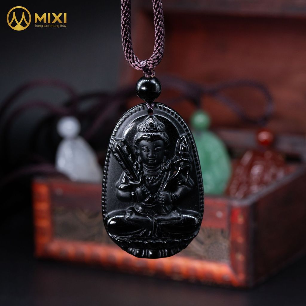 PBM Hư Không Tạng Bồ Tát Núi Lửa Obsidian