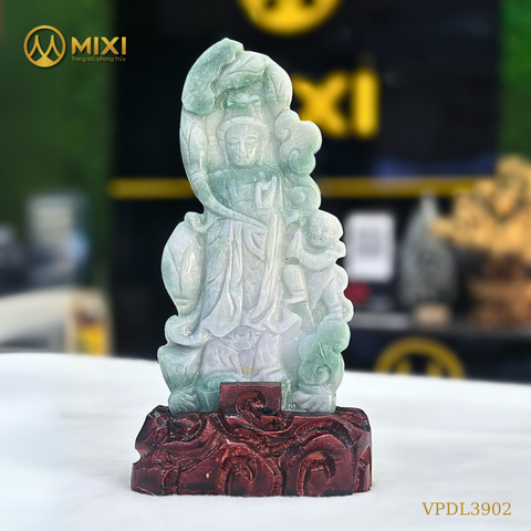 Phật Bà Quan Âm Ngọc Cẩm Thạch