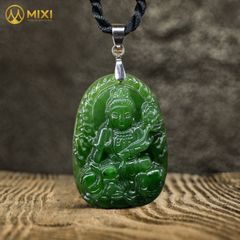 PBM Phổ Hiền Bồ Tát Ngọc Bích Nephrite 2A