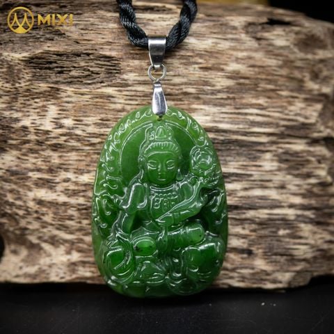 PBM Phổ Hiền Bồ Tát Ngọc Bích Nephrite 2A