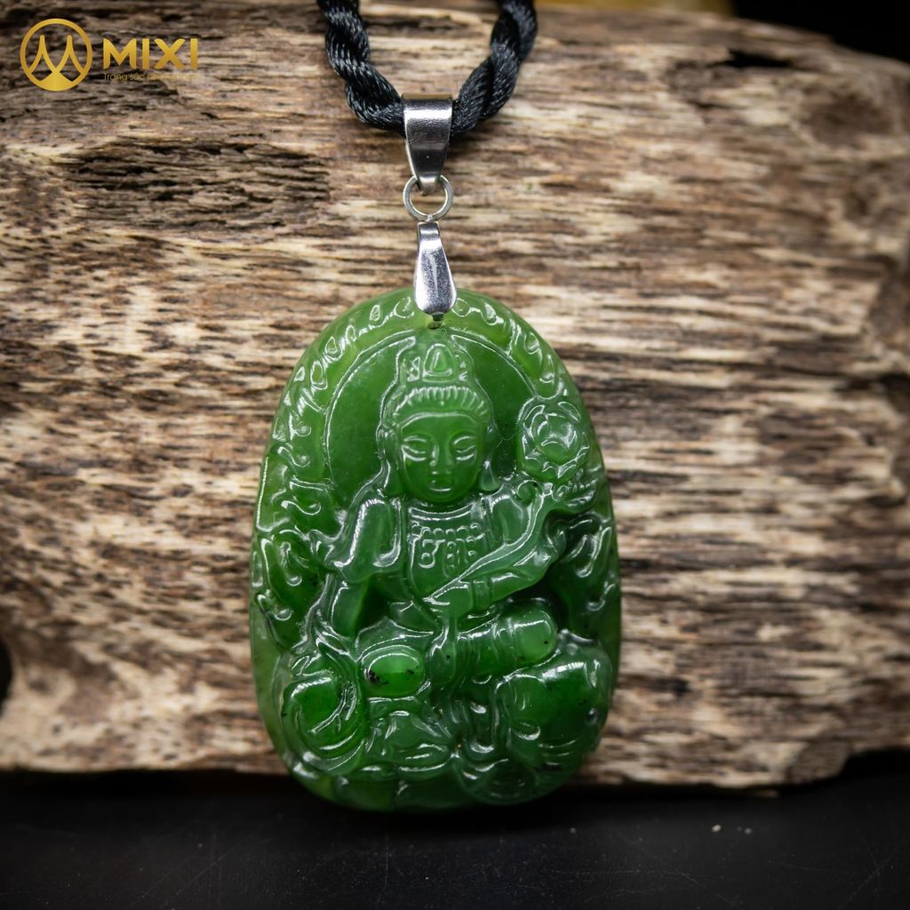PBM Phổ Hiền Bồ Tát Ngọc Bích Nephrite 2A