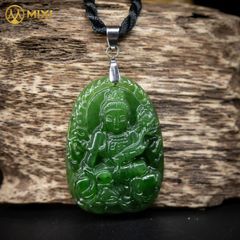 PBM Phổ Hiền Bồ Tát Ngọc Bích Nephrite 2A