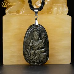 PBM Phổ Hiền Bồ Tát Obsidian Rainbow