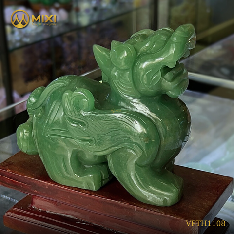 Tỳ Hưu Thạch Anh Xanh