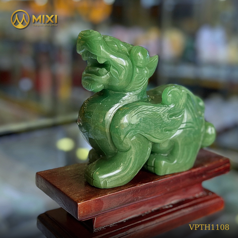 Tỳ Hưu Thạch Anh Xanh