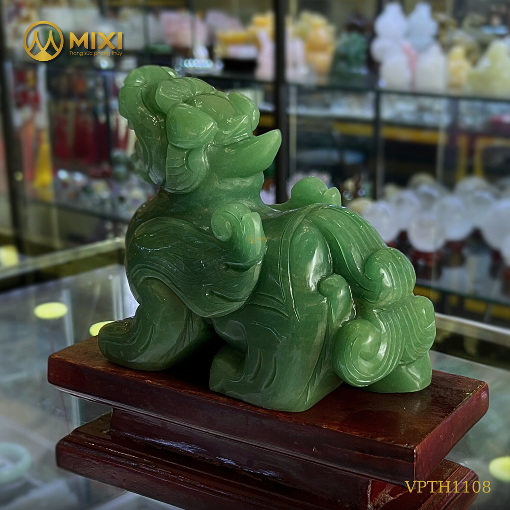 Tỳ Hưu Thạch Anh Xanh