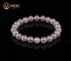 Vòng Tay Thạch Anh Dâu Tây Hồng 2A