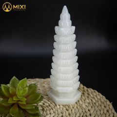 Tháp Văn Xương Canxit Trắng
