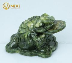 Thiềm Thừ Đá Serpentine Xanh Lá