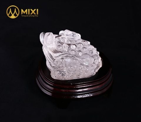 Thiềm Thừ Thạch Anh Trắng
