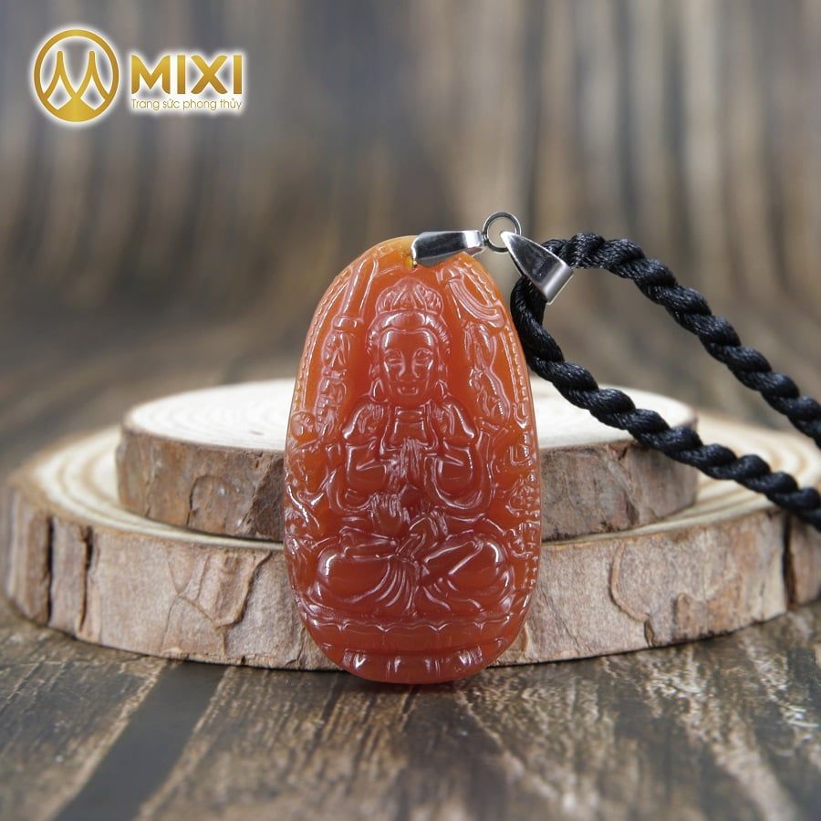 PBM Thiên Thủ Thiên Nhãn Mã Não Đỏ