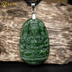 PBM Thiên Thủ Thiên Nhãn Ngọc Bích Nephrite 2A