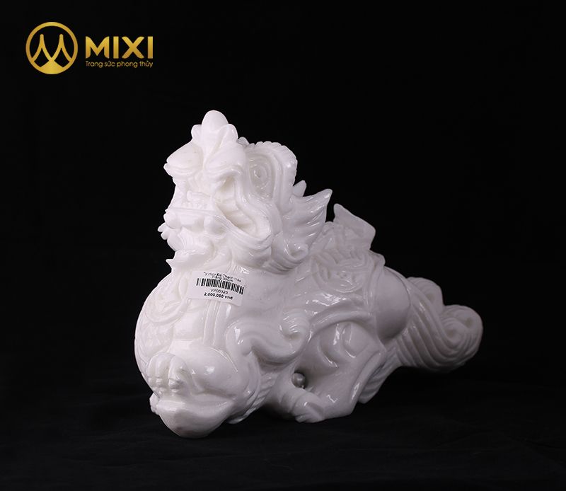 Tỳ Hưu Đá Thanh Hóa Trắng