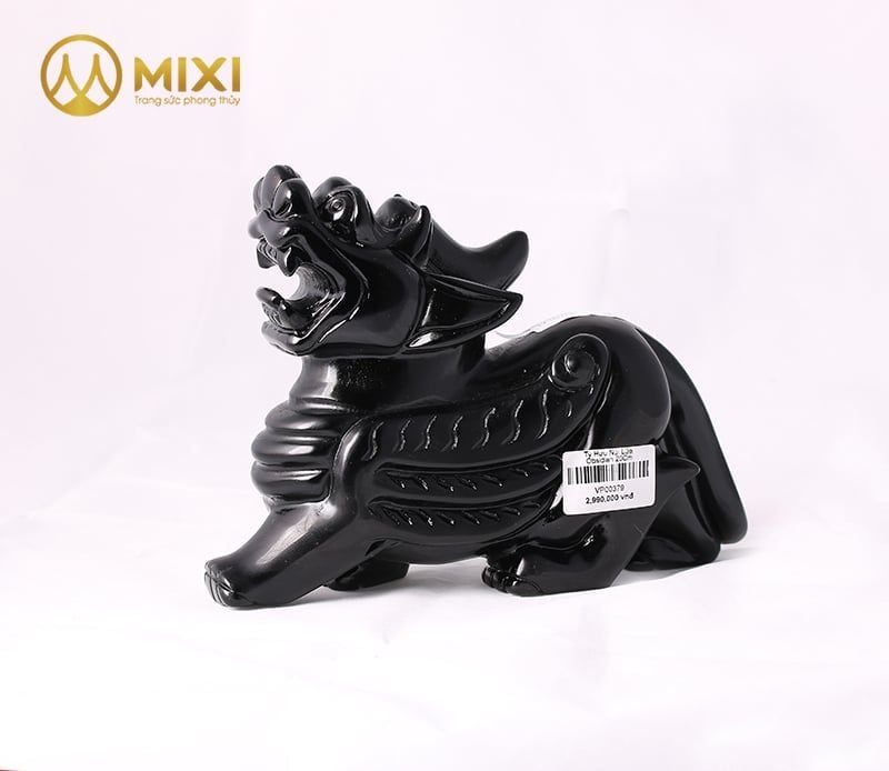 Tỳ Hưu Núi Lửa Obsidian