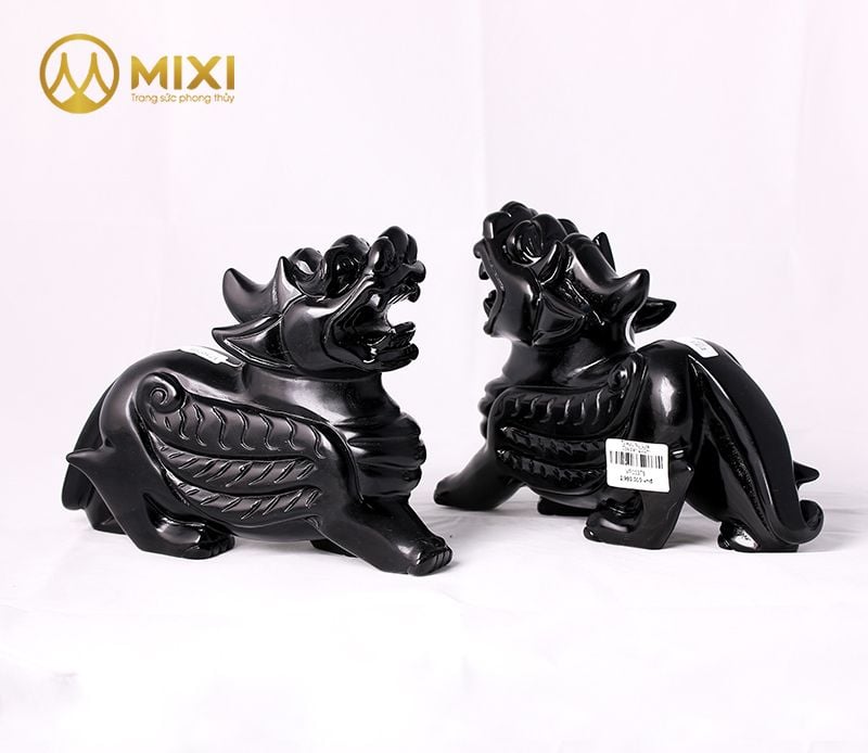 Tỳ Hưu Núi Lửa Obsidian