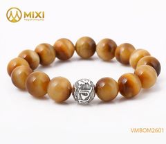 VT Mắt Hổ Vàng Tươi 2A_12 mix Charm Omshanti Bạc 925_12_BOST02