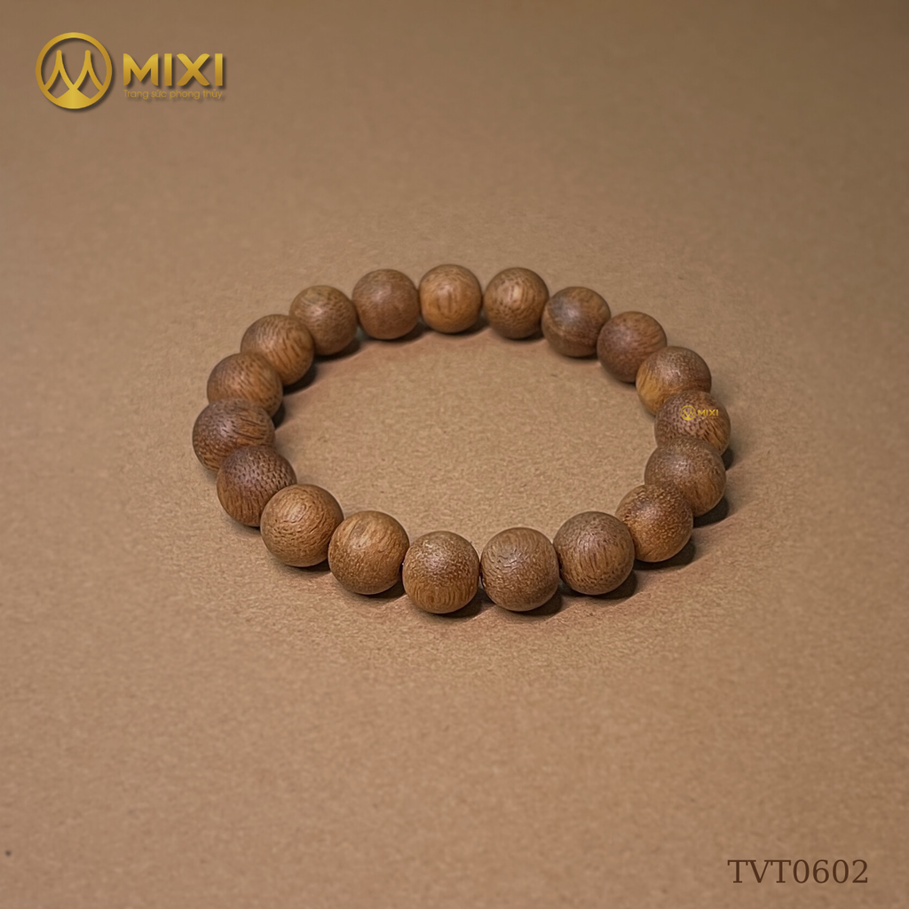 Vòng Tay Gỗ Trầm Hương Tốc Vườn