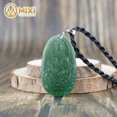 PBM Văn Thù Bồ Tát Thạch Anh Xanh