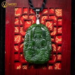 PBM Văn Thù Bồ Tát Ngọc Bích Nephrite 2A