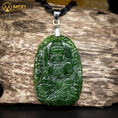 PBM Văn Thù Bồ Tát Ngọc Bích Nephrite 2A