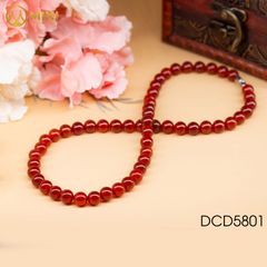 Vòng Cổ Đá Mã Não Đỏ