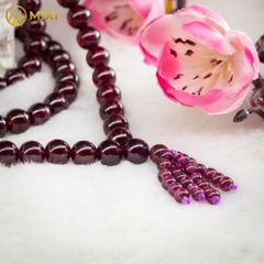 Vòng Cổ Ngọc Hồng Lựu Granat 2A