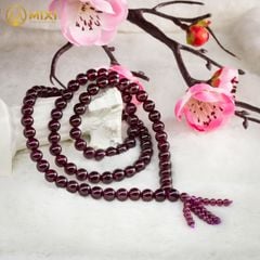 Vòng Cổ Ngọc Hồng Lựu Granat 2A