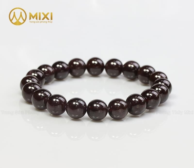 Vòng Tay Ngọc Hồng Lựu Granat Sao