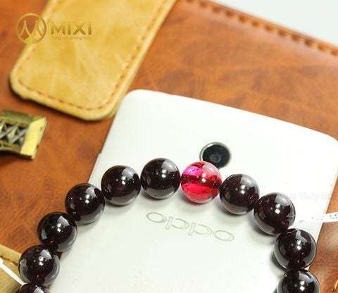 Vòng Tay Ngọc Hồng Lựu Granat 1A