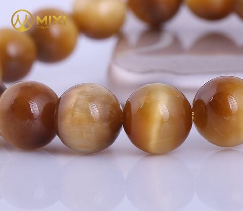 Vòng Tay Mắt Hổ Vàng Tươi 1A