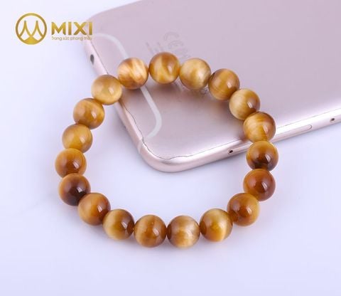 Vòng Tay Mắt Hổ Vàng Tươi 1A