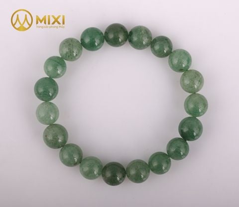 Vòng Tay Thạch Anh Dâu Tây Xanh