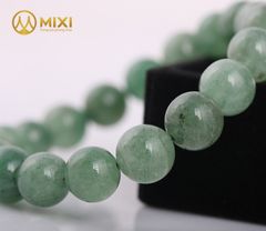 Vòng Tay Thạch Anh Dâu Tây Xanh 2A
