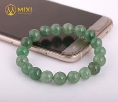 Vòng Tay Thạch Anh Dâu Tây Xanh 2A