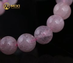 Vòng Tay Thạch Anh Dâu Tây Hồng 2A