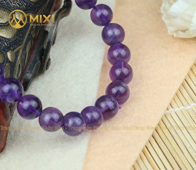 Vòng Tay Thạch Anh Tím 3A
