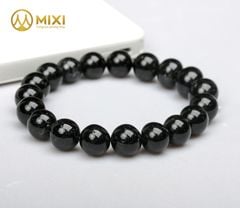Vòng Tay Thạch Anh Tóc Đen Đậm 3A