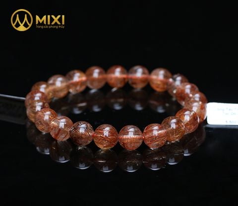 Vòng Tay Thạch Anh Tóc Đỏ 3A