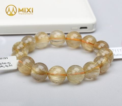 Vòng Tay Thạch Anh Tóc Vàng 3A