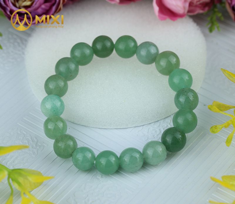 Vòng Tay Thạch Anh Xanh Aventurine 2A