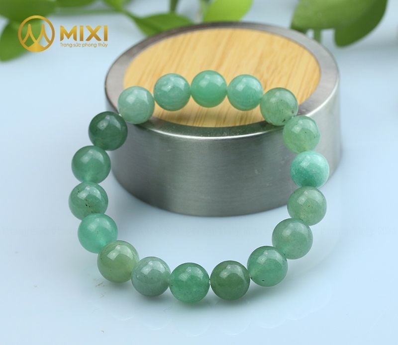 Vòng Tay Thạch Anh Xanh Aventurine 2A