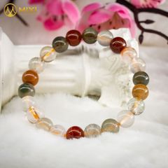 Vòng Tay Thạch Anh Đa Sắc