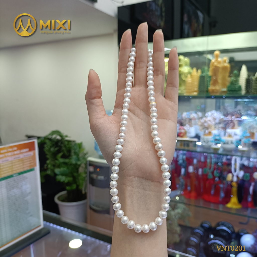 Vòng Cổ Ngọc Trai Trắng 2A